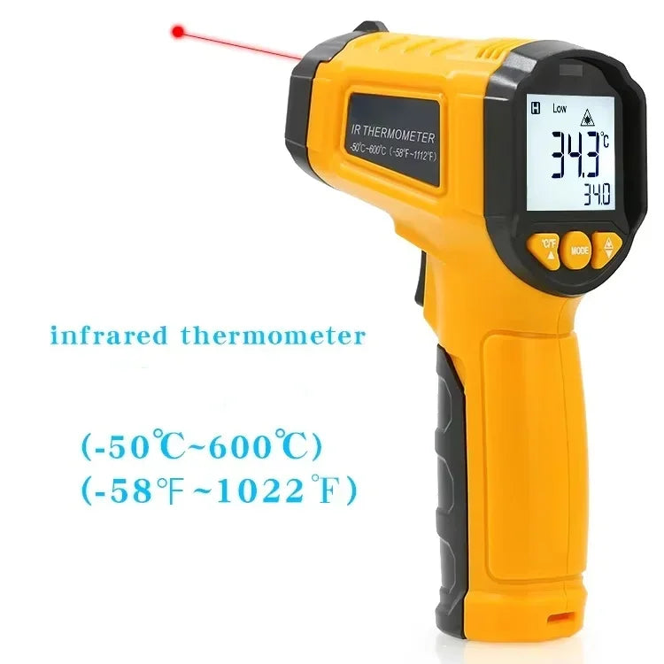 TS380 Infrared Non-Contact Thermometer Handheld Industrial High-Precision Electronic Temperature Gauge TS600