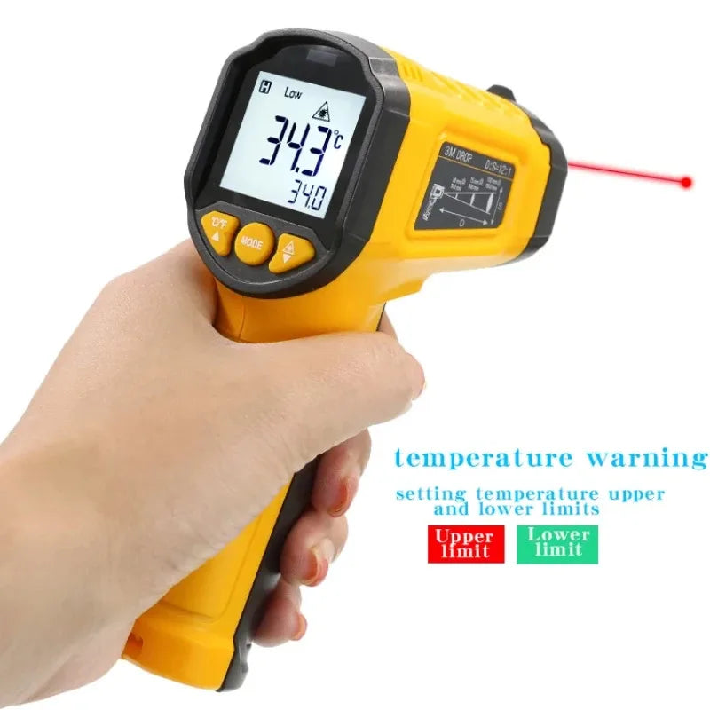 TS380 Infrared Non-Contact Thermometer Handheld Industrial High-Precision Electronic Temperature Gauge TS600